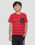 Character Logo Hologram Kaos Anak Laki-laki