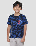 Character Camo Print Boys T-Shirt