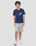 Character Camo Print Boys T-Shirt