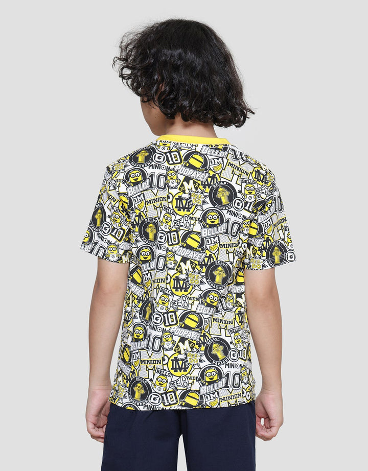 Character Minions Classic Kaos Lengan Pendek Anak Laki-laki