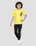 Character Minions Classic Kantong Jaring Kaos Anak Laki-Laki