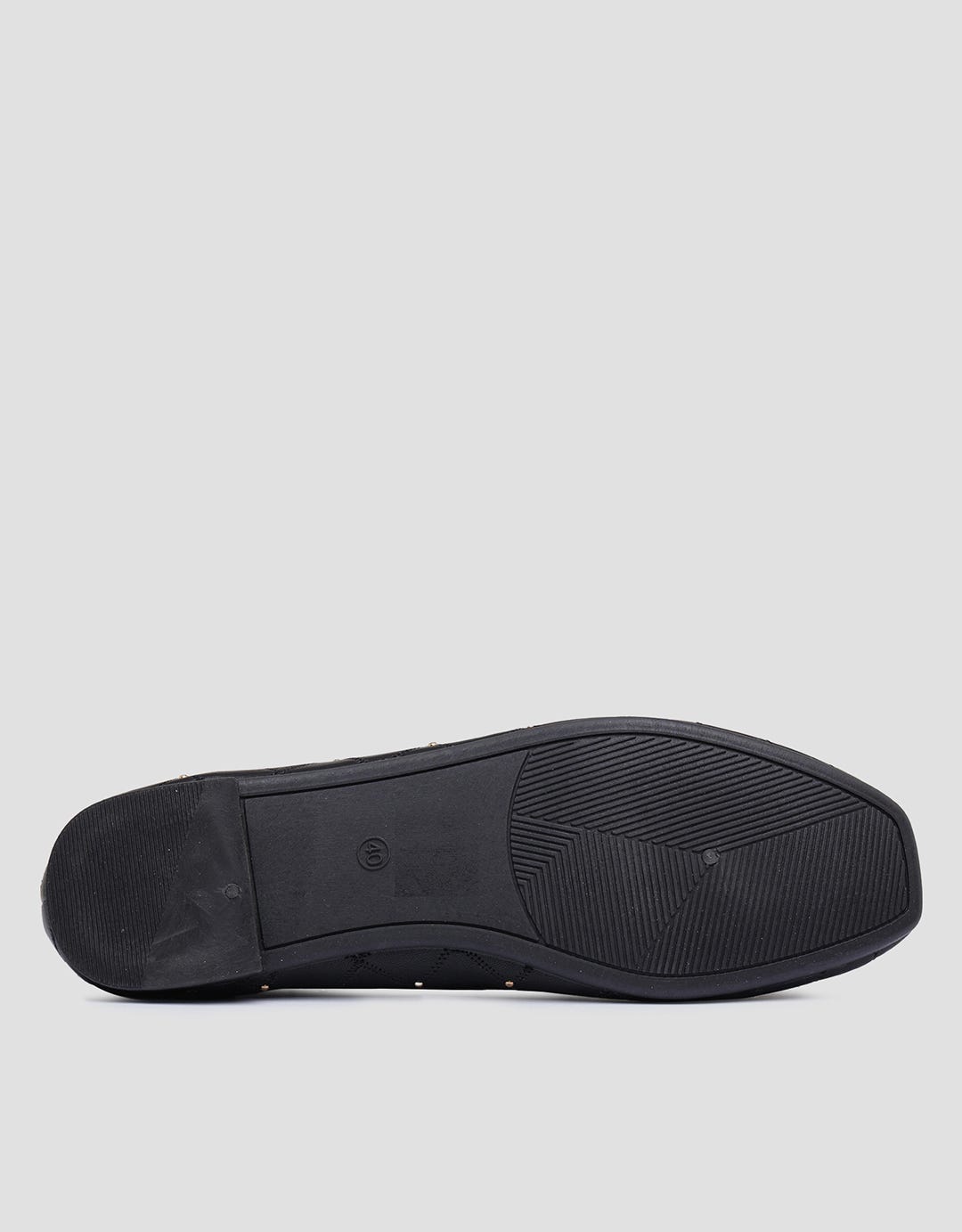 Details Texture Ribbon Sepatu Flat Wanita