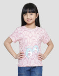 Little M Line Penguin Kaos Anak Perempuan