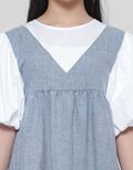 Nevada Woven Midi Dress Short Sleeve Girls
