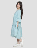 Nevada Ruffle Midi Dress for Girls