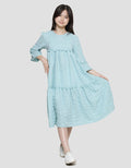 Nevada Ruffle Midi Dress for Girls