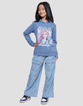 Nevada Anime Print Sweater Hoodie Girls