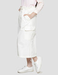 Nevada Pocket Cargo And Stopper Rok Midi Anak Perempuan