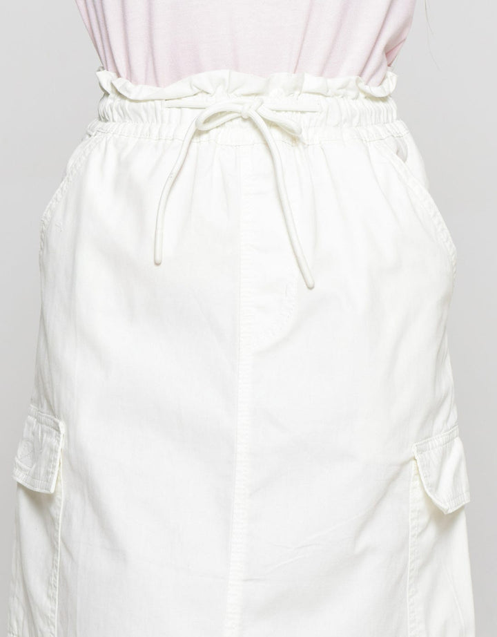 Nevada Pocket Cargo And Stopper Rok Midi Anak Perempuan