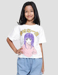 Nevada Boxy Anime Awesome Kaos Anak Perempuan