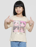 Nevada Anime 4 Boxy Kaos Anak Perempuan