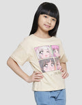 Nevada Anime 4 Boxy Kaos Anak Perempuan