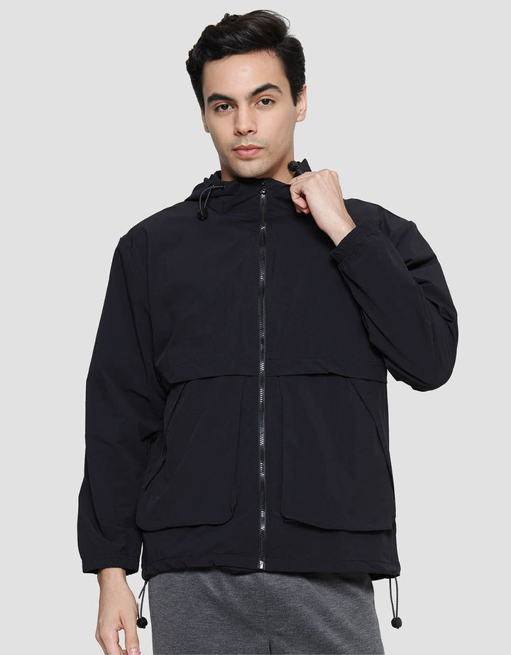 Nevada Sport Zipper Two Pockets Nylon Stretch Men's Jacket