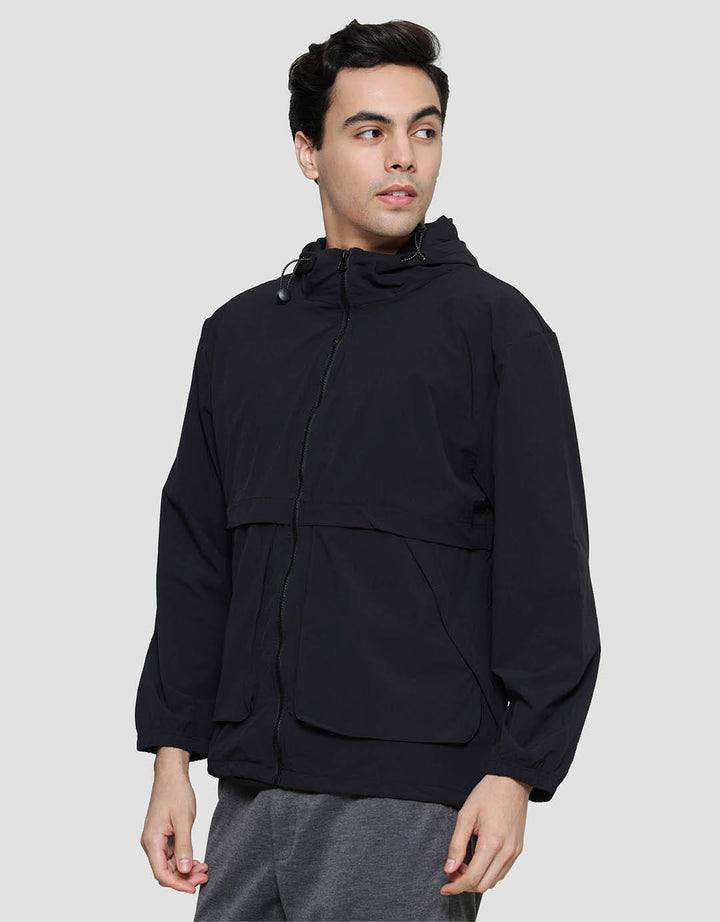 Nevada Sport Zipper Two Pockets Nylon Stretch Men's Jacket