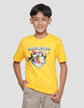 Character Bumblebee Action Kaos Lengan Pendek Anak Laki-laki