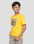 Character Bumblebee Action Kaos Lengan Pendek Anak Laki-laki