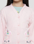 Little M Kittycorn Cardigan Anak Perempuan