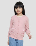 Little M Unicorn Pocket Cardigan Anak Perempuan