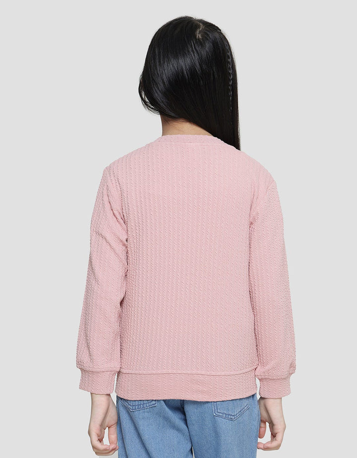 Little M Unicorn Pocket Cardigan Anak Perempuan