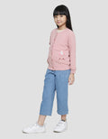 Little M Unicorn Pocket Cardigan Anak Perempuan