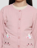 Little M Unicorn Pocket Cardigan Anak Perempuan