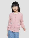 Little M Unicorn Pocket Cardigan Anak Perempuan