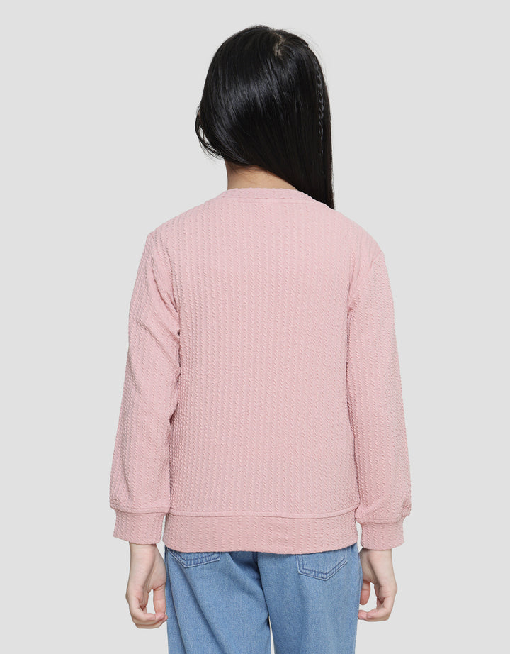 Little M Unicorn Pocket Cardigan Anak Perempuan