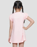 Little M Bunny Pompom Dress for Girls