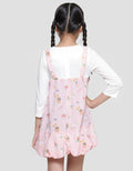 Little M Cat Print Mini Dress for Girls
