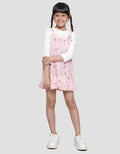 Little M Cat Print Mini Dress for Girls