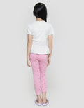 Little M Cat Leggings Set Pakaian Anak Perempuan