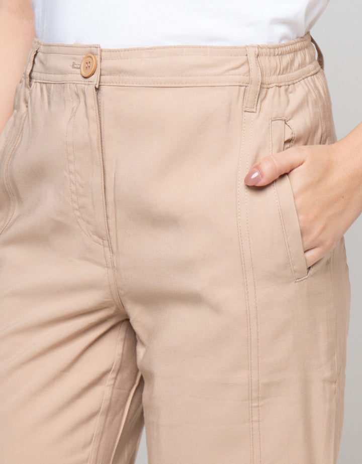 Cardinal Femme Fashion Belt Loops Celana Wanita