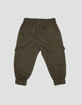 Pipiniko Woven Twill Celana Panjang Anak Laki-laki