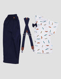Pipiniko Boys Printed Clothes Set