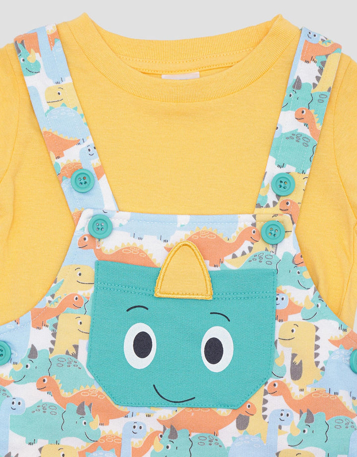 Pipiniko Dino Overall Anak Laki-laki