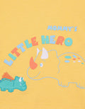 Pipiniko Mom Lil Hero Kaos Lengan Pendek Anak Laki-laki