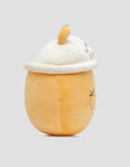 Sun Boba Juice Orange Pillow Kids