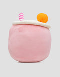 Sun Boba Juice Peach Pillow Kids