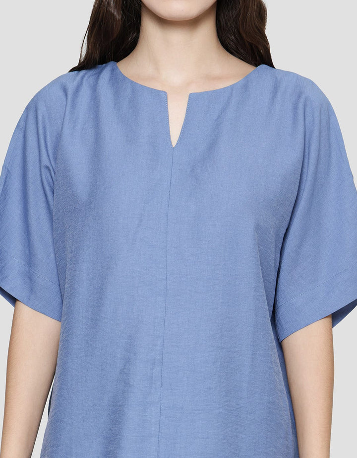 St. Yves Turn Up Women's Short Sleeve Blouse