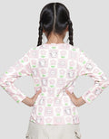 Little M Cat Flower Kaos Anak Perempuan