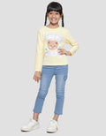 Little M Happy Bear Kaos Anak Perempuan