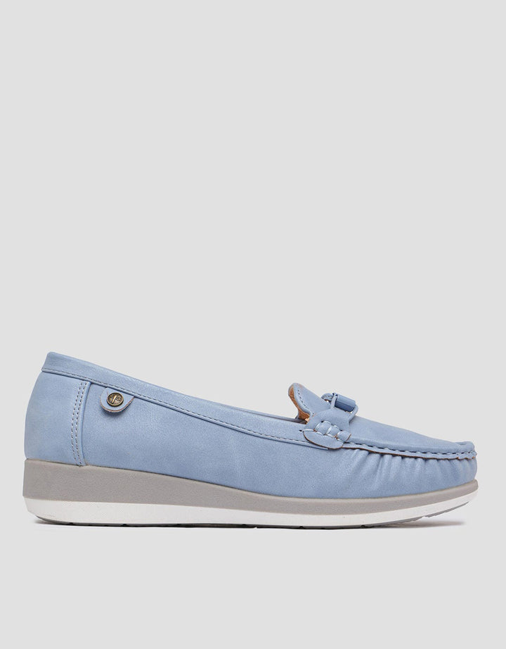 Triset Stitching Look Women's Loafer Shoes
