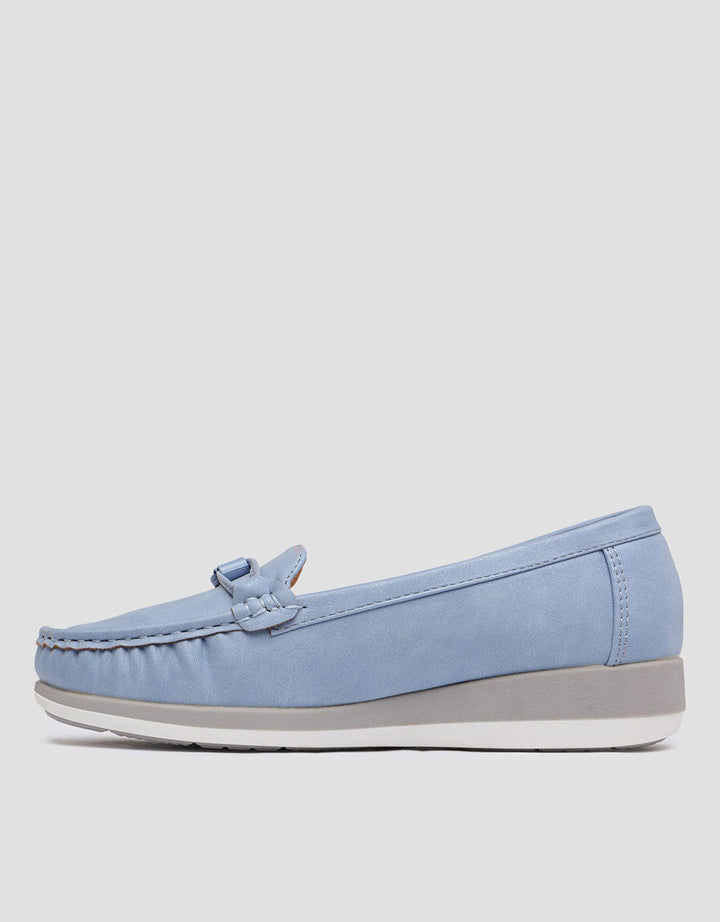 Triset Stitching Look Women's Loafer Shoes