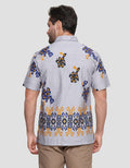 Arjuna Weda Hem Batik Singket Raster Pria