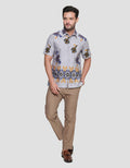 Arjuna Weda Hem Batik Singket Raster Pria