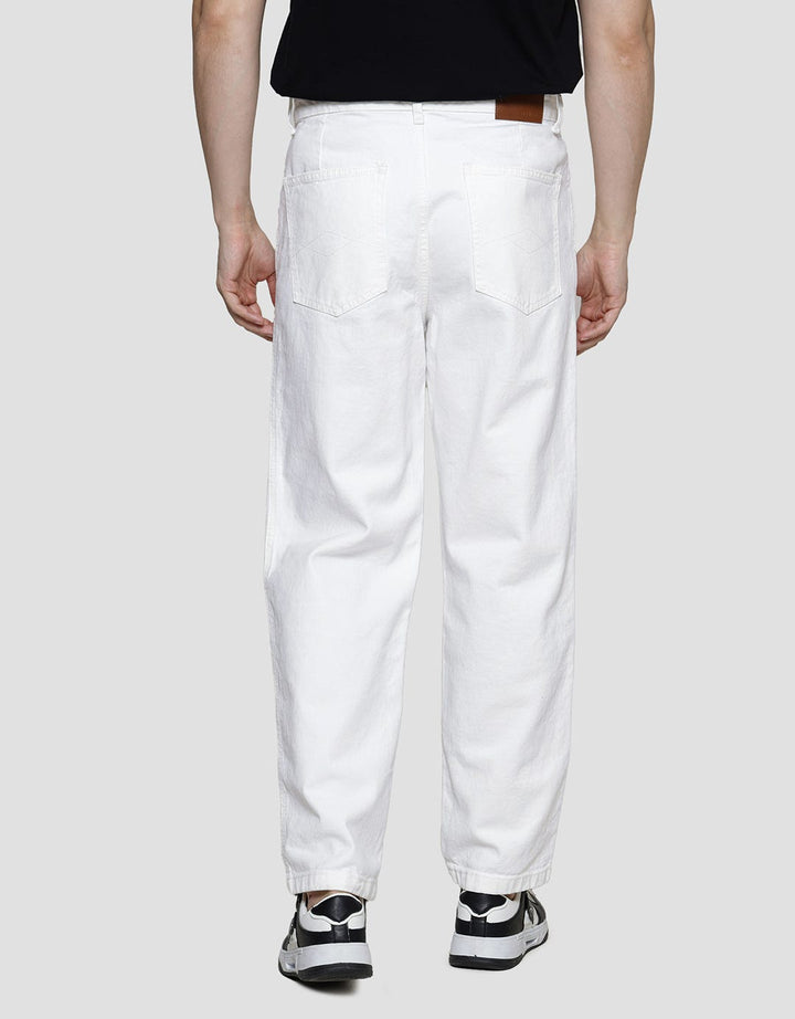 Nevada Dpp047 Straight Cut Loose Men's Denim Trousers