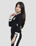 Aero Velvet Embroidered Bunny Jacket for Girls