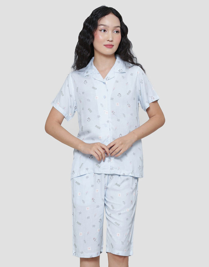 Nevada Sweet Little Print Set Piyama Wanita