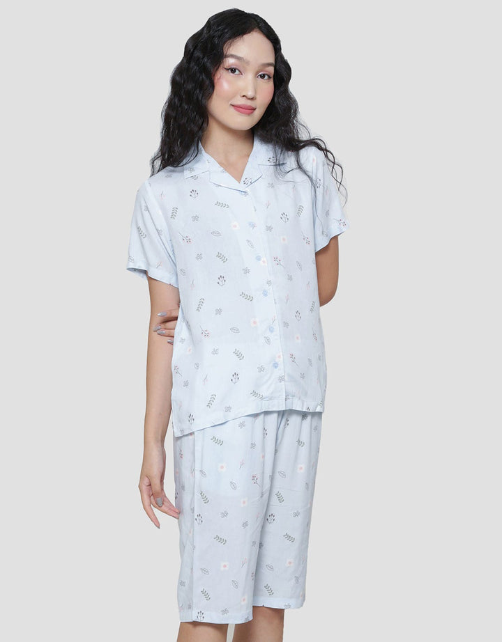 Nevada Sweet Little Print Set Piyama Wanita
