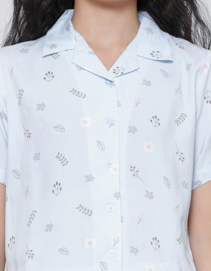 Nevada Sweet Little Print Set Piyama Wanita
